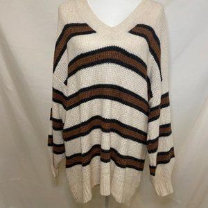AMERICAN EAGLE | Womens V Neck Soft Oversized  Sweater